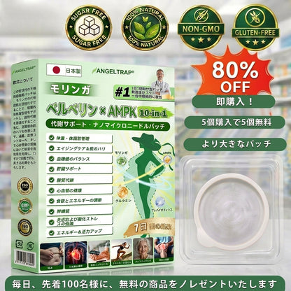 🏔️ANGELTRAP®＆NAD+ 10-in-1 ナノ強化フォーミュラ — 肥満、肌のたるみ、糖尿病、睡眠時無呼吸症候群、関節の悩み、その他健康上の懸念にアプローチ🛡️